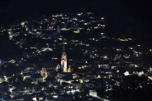 Schönau bei Nacht